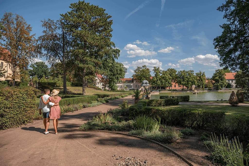 Апартаменты Traumhafte Auszeit Bad Lauchstadt Экстерьер фото